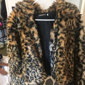 Leopard/cheetah print jacket